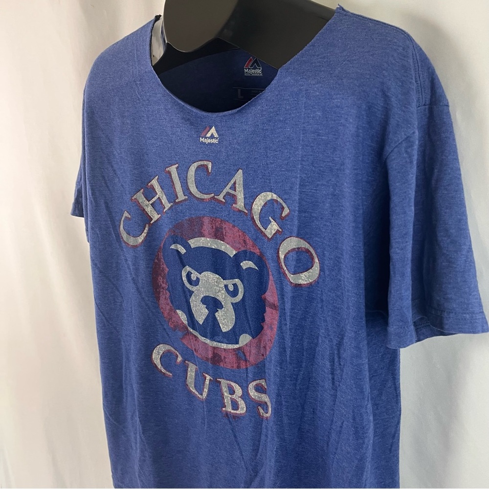Momma Bear Custom Cut Chicago Cubs T-Shirt - Picture 7 of 9